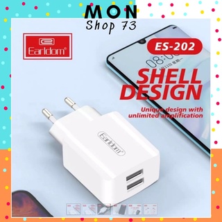 Củ sạc nhanh earldom es-202 2 cổng usb