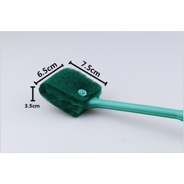 Cây lau chùi cọ kính hồ cá, cây chùi hồ, cây lau kính - Dụng cụ vệ sinh chổi cỡ lớn 40cm