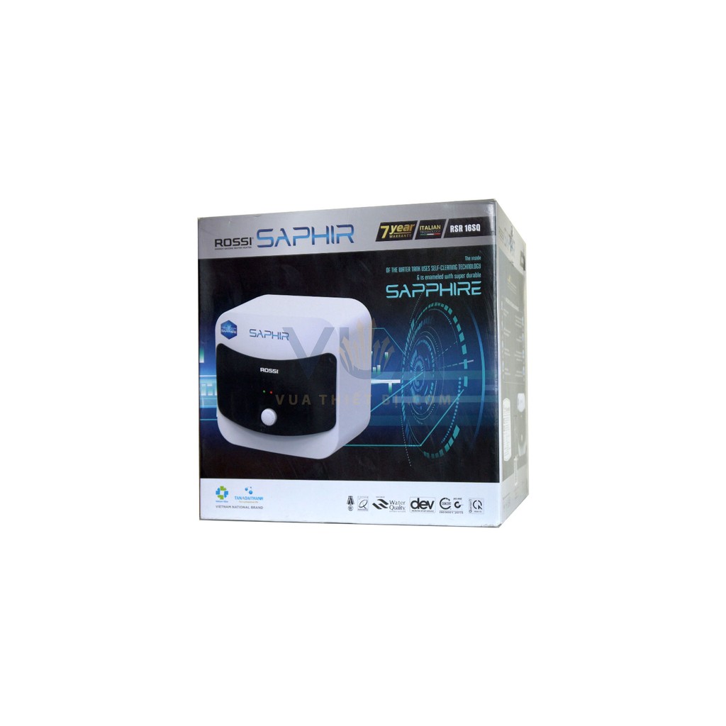 Rossi Saphir 22 Lít Vuông – Bình Nóng Lạnh gián tiếp RSR-22SQ