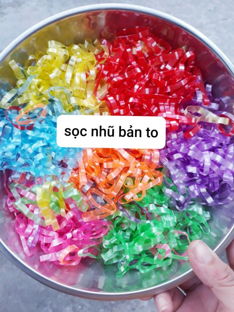 100g Thun cột tóc sọc trong cở to/cở trung