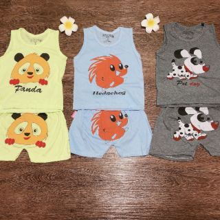 Set 5 bô ba lỗ màu cho bé