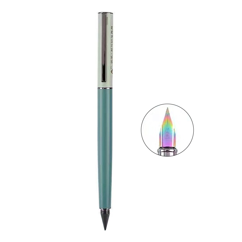 Goo Bút Máy Kim Loại Với Ngòi Bút Ẩn Ngòi Piston Xả Mực Lâu Trôi