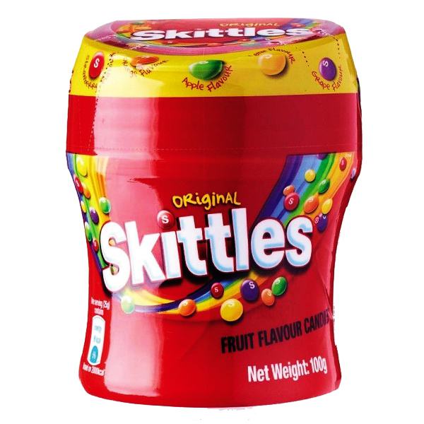 Kẹo Skittles Original Hương Trái Cây Gói 45G / Gói 150G / Hũ 100G