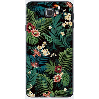 Ốp lưng Samsung Galaxy J5 Prime, J7 Prime in hình Vẹt hoa lá
