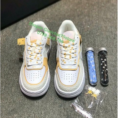 Giày Nike Air Force 1 Shadow Aura CK3172-002  Limited Hoa Cúc Women Authentic