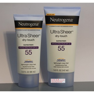 Kem chống nắng Neutrogena Ultra sheer spf 55