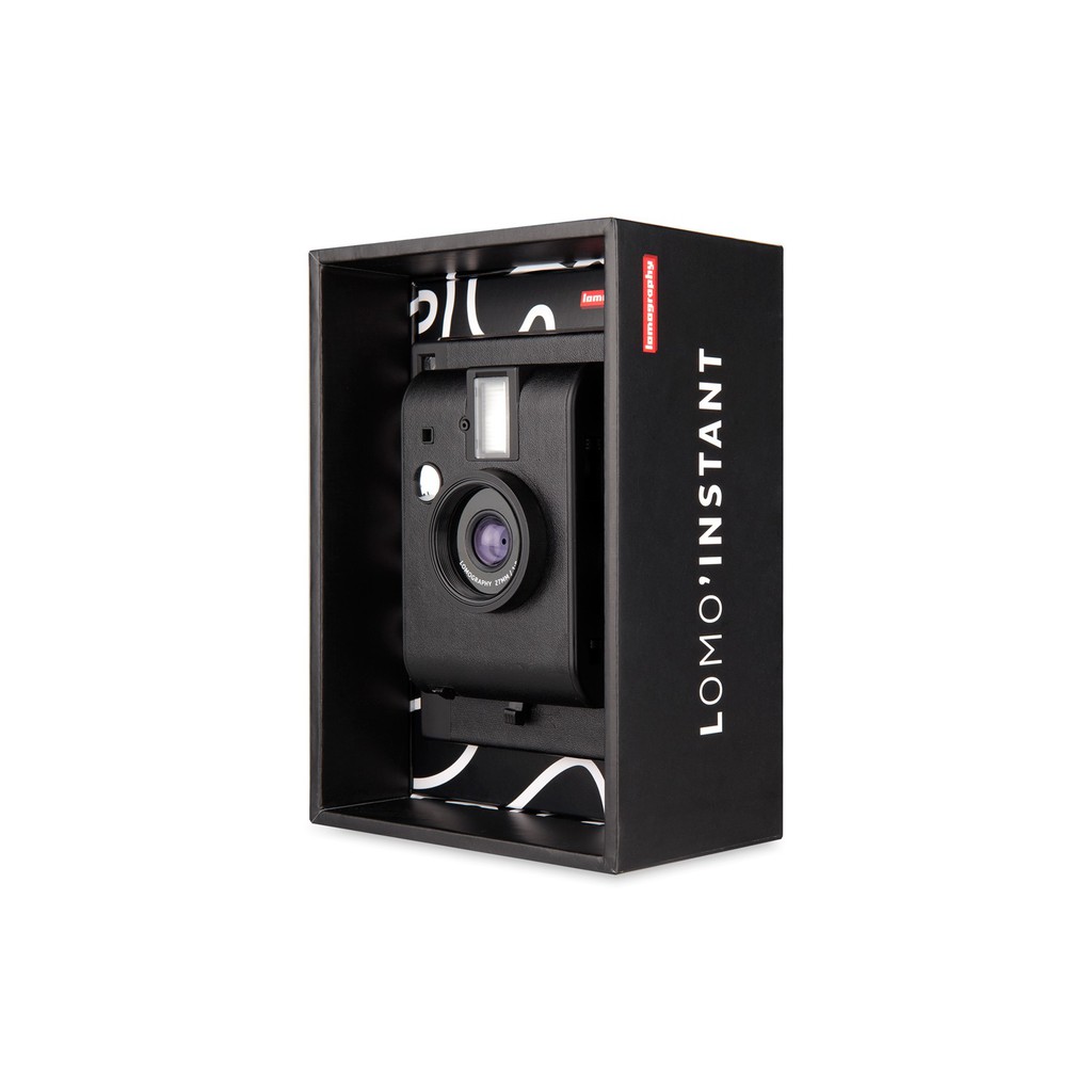 Máy ảnh dùng film Instax Lomography Lomo Instant Black (màu đen) - thương hiệu Lomography đến từ Áo