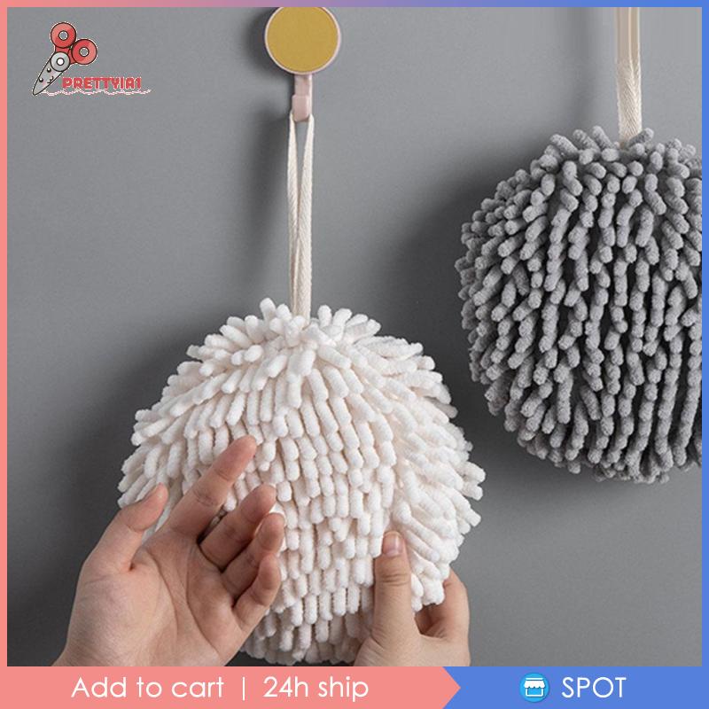 1 Khăn Lau Tay Mềm Mại Siêu Thấm Hút Có Móc Treo Cho Nhà Bếp