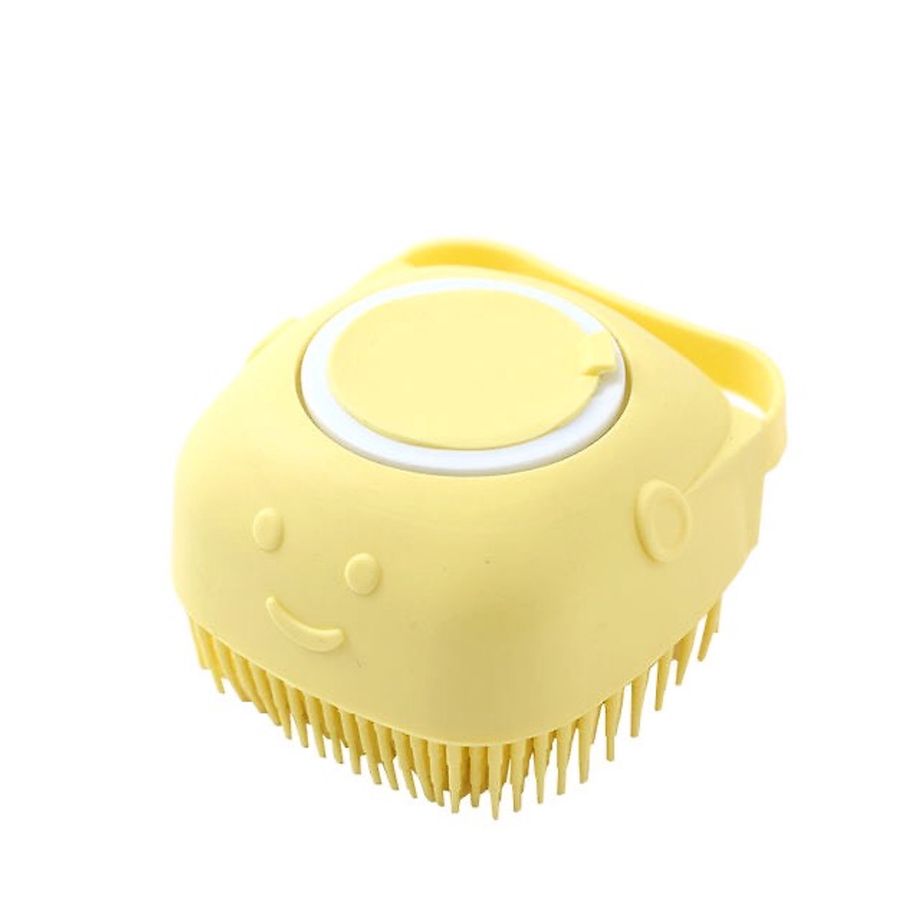 Bông Tắm Bàn Chải Silicon Tạo Bọt Massage Tẩy Tế Bào Chết Siêu Sạch