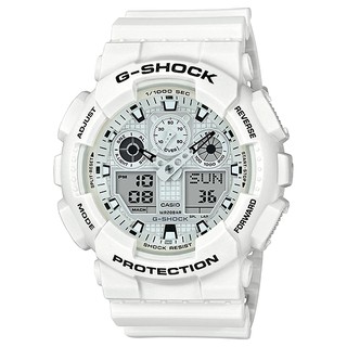 Đồng Hồ Casio Nam Dây Nhựa GSHOCK GA-100MW-7A Chính Hãng