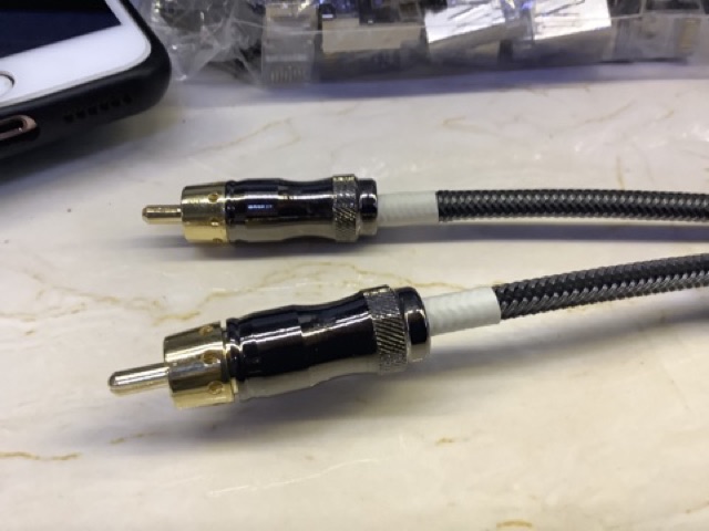 Cáp âm thanh đồng trục Coaxial-SPDIF bọc xác rắn