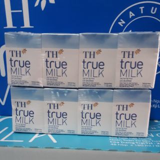 Một thùng sữa tươi  có đường TH True Milk 110ml