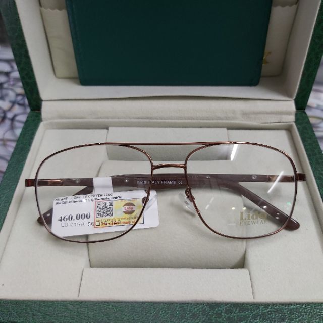 [Hàng chính hãng] Gọng kính LIDO titanium Italy Frame