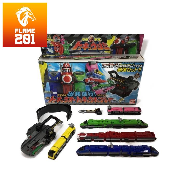 TPHCM TPHCM Đồ chơi siêu nhân Set Robo + đồ biến hình Toqger Dx Bandai