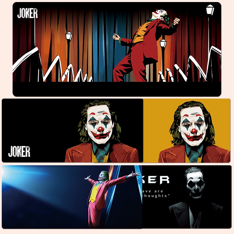 Tấm Lót Chuột Cỡ Lớn Dày 345mm Họa Tiết joker Có Bản Đồ Có Bản Đồ Tùy Chỉnh