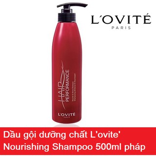 Dầu gội dưỡng chất Lovite Nourishing Shampoo 500ml pháp