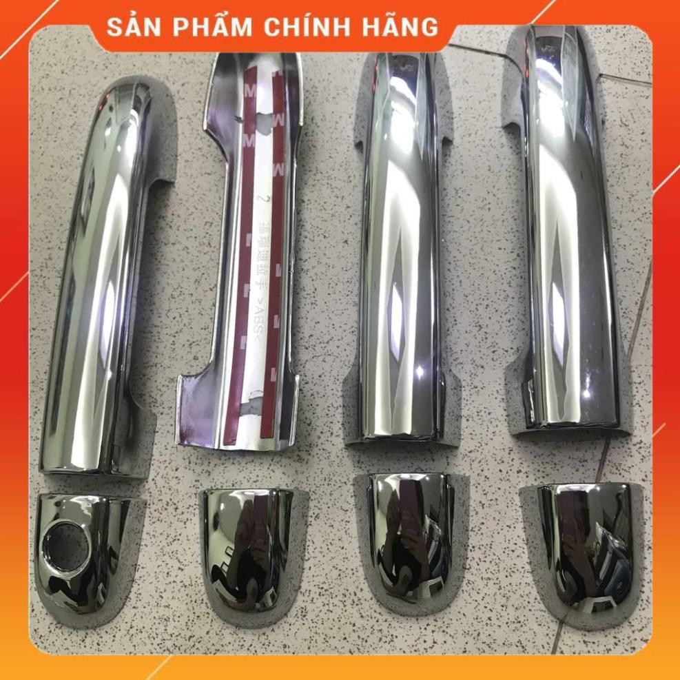 Shop bán sp  Bộ 4 ốp tay cửa Mạ crom xe Kia Soluto form 2019 ảnh thật