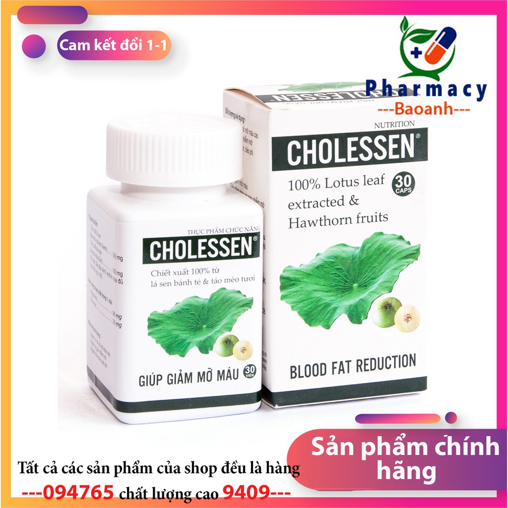 Cholessen Hộp 30 viên