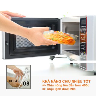 Hộp cơm chia ngăn tiện ích