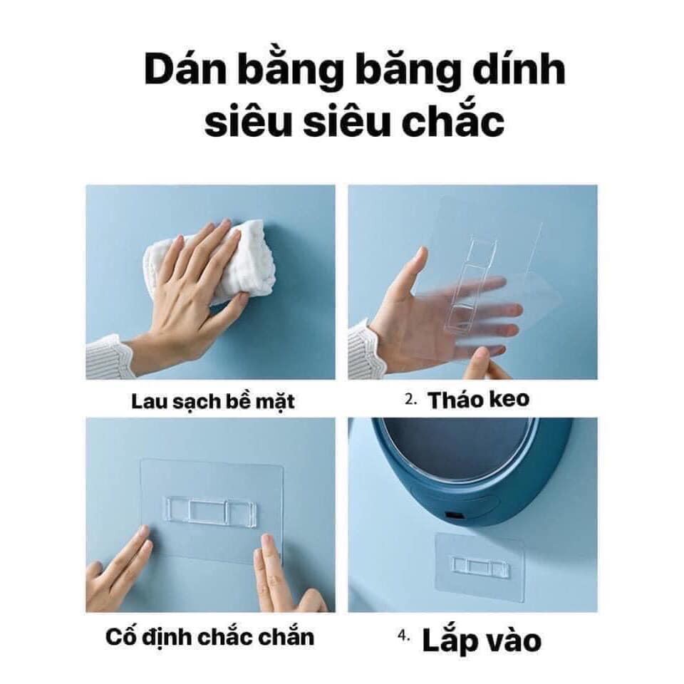 Tủ nhựa đựng mỹ phẩm gắn tường