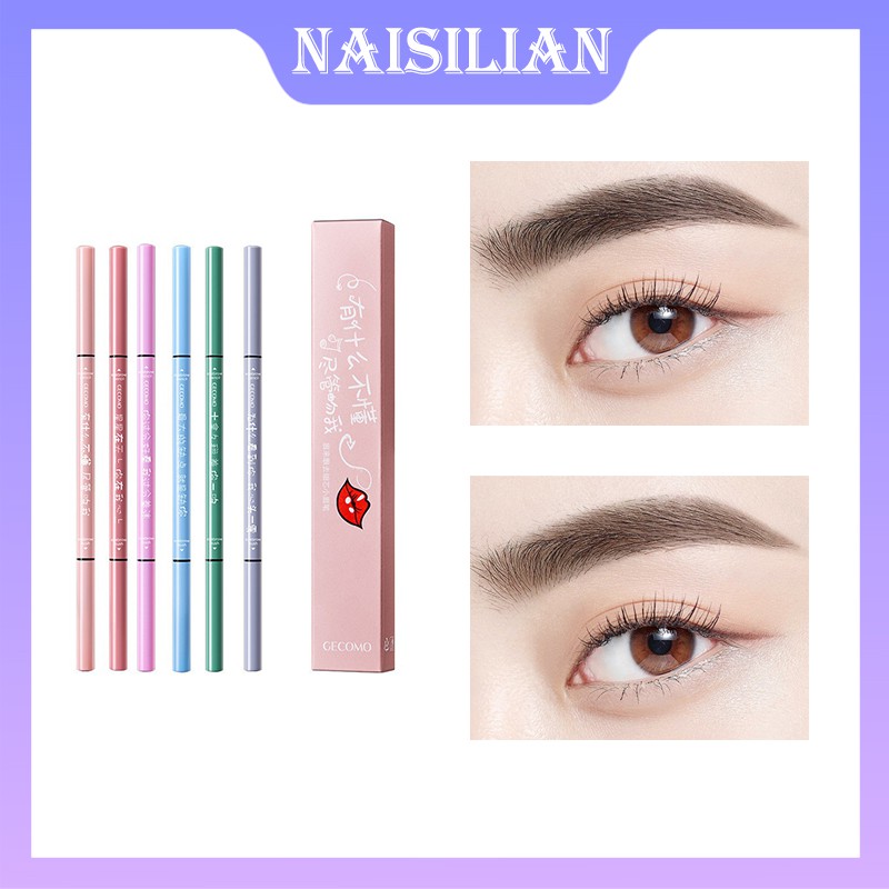 Bút Kẻ Lông Mày Hai Đầu 1.5mm Kháng Nước Lâu Trôi Không Lem Nhòe A63 | BigBuy360 - bigbuy360.vn