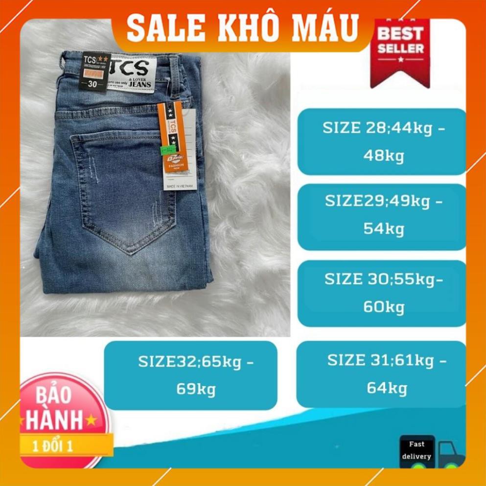 Quần Jean Nam (FREESHIP ĐƠN TỪ 250K) Chất Bò Cao Cấp Đen Trơn  AD802JM (44-72KG) | BigBuy360 - bigbuy360.vn