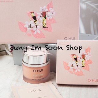 Sét Kem Dưỡng Đặc Biệt Ohui Hồng Miracle Moisture Cream Special Set