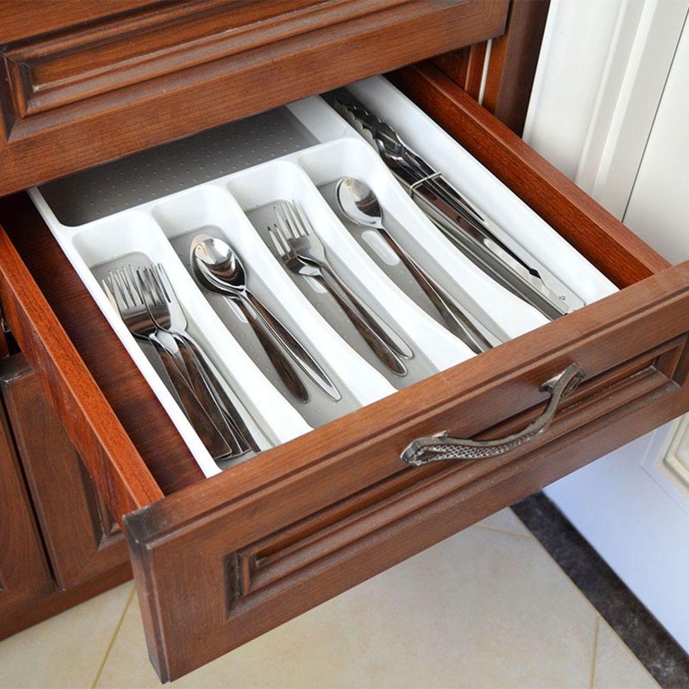 PATRICIA Khay Đựng Đũa 6 Ngăn Chống Trượt Dễ Sử Dụng