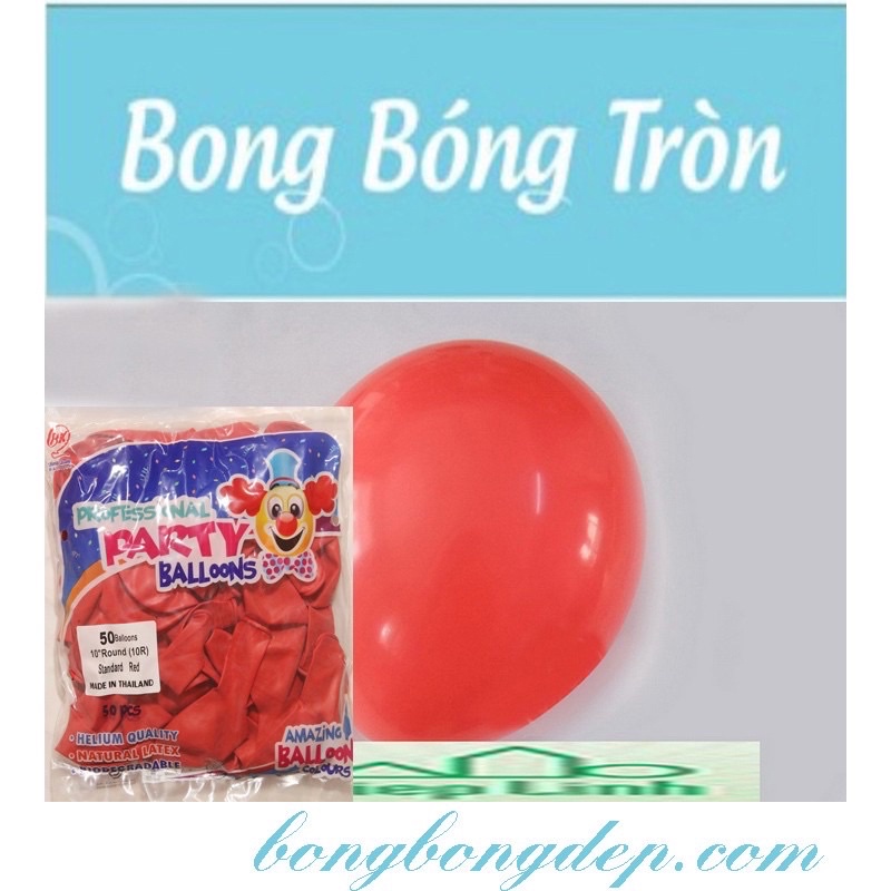 1 bịch 50 quả bong bóng Thái lan.