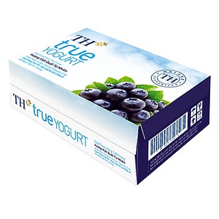 Thùng 48 hộp 180ml Sữa chua uống tiệt trùng TH True Yogurt hương việt quất