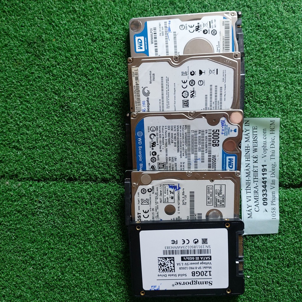 Ổ cứng SSD HDD 500gb 750gb 160Gb 1000gb  SSD 120gb 128Gb  hàng kho tháo máy bảo hành 6 tháng | BigBuy360 - bigbuy360.vn