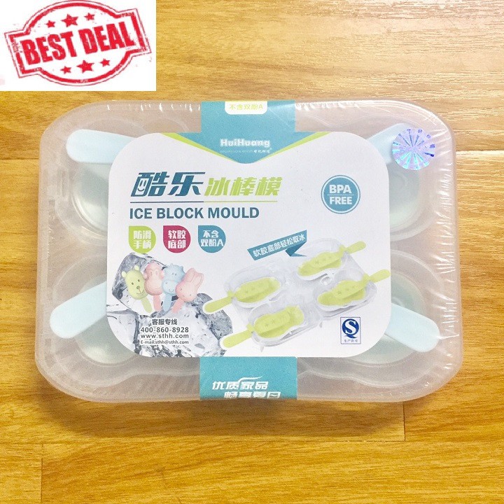Khuôn nhựa làm kem hình ngộ nghĩnh