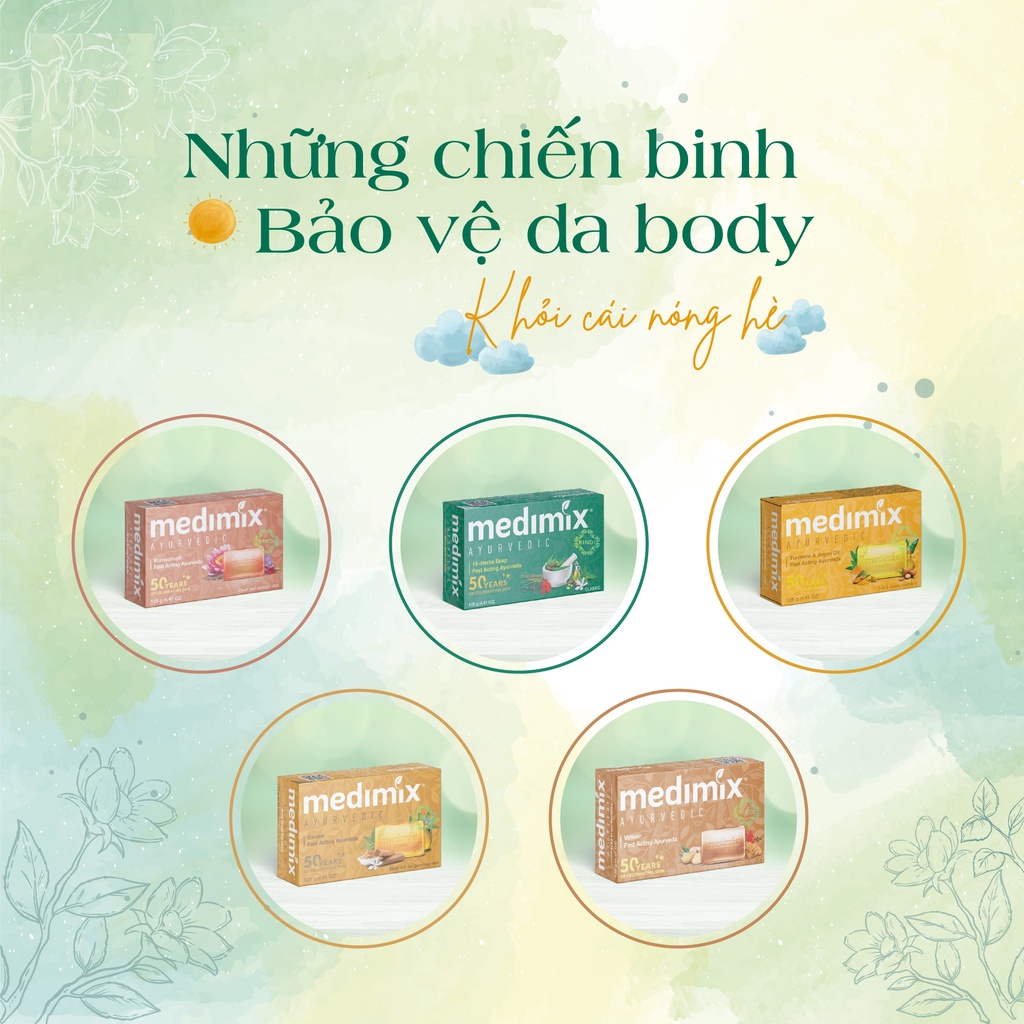 Xà phòng Medimix Nghệ và Dầu Argan 125g