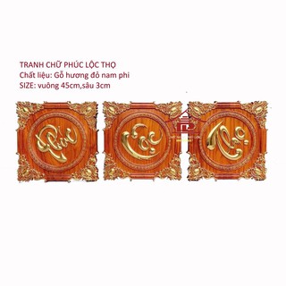Tranh chữ phúc Lộc thọ
