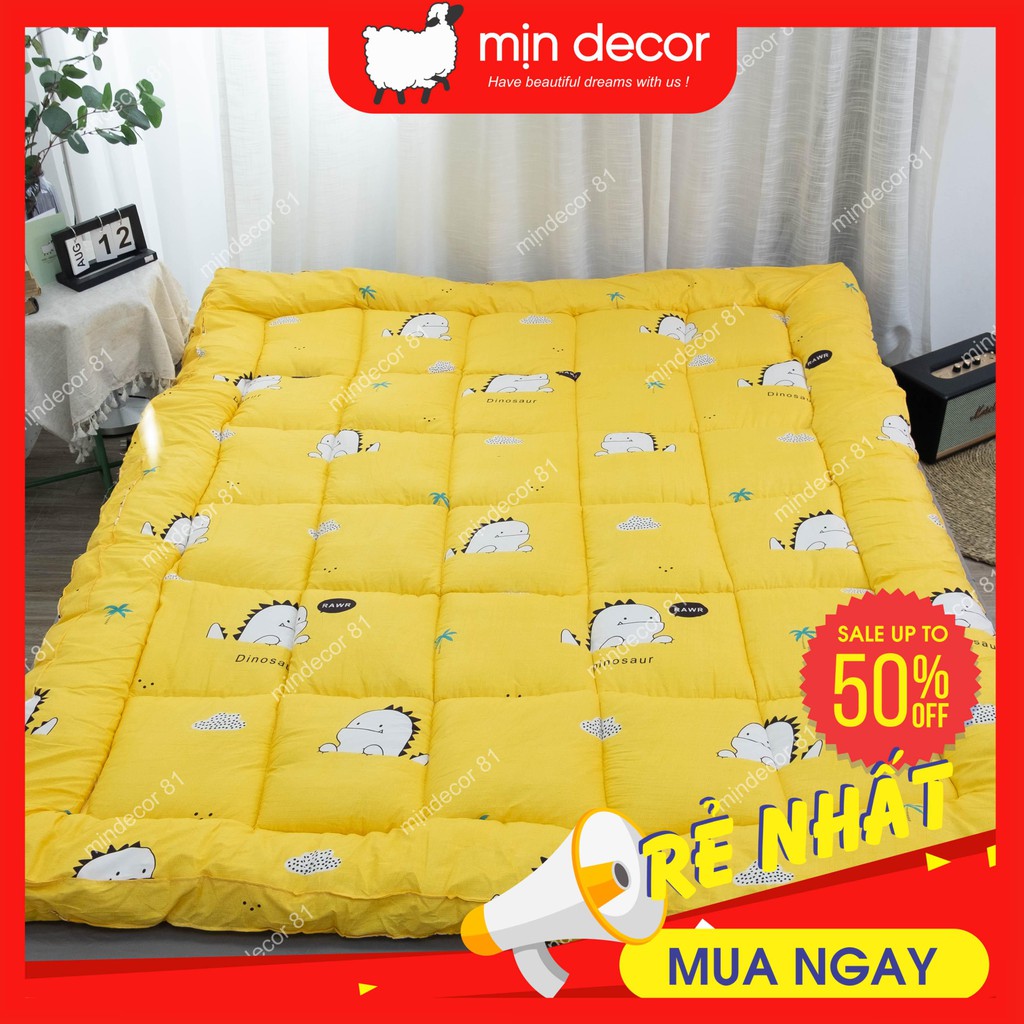 Tấm Topper ⚡FREESHIP⚡ Topper Mèo Tím&lt;br&gt; Nệm Cao Cấp - Thiết Kế Mịn Décor