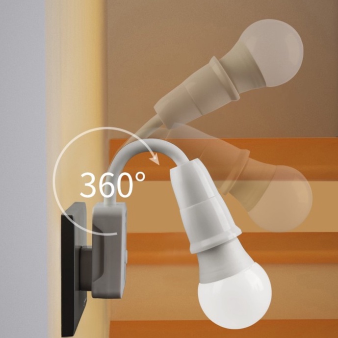 Đèn ngủ điều khiển từ xa 220V9W với 3 cấp độ sáng, chế độ hẹn giờ 3 mức thời gian, tùy chỉnh hướng sáng mọi góc độ
