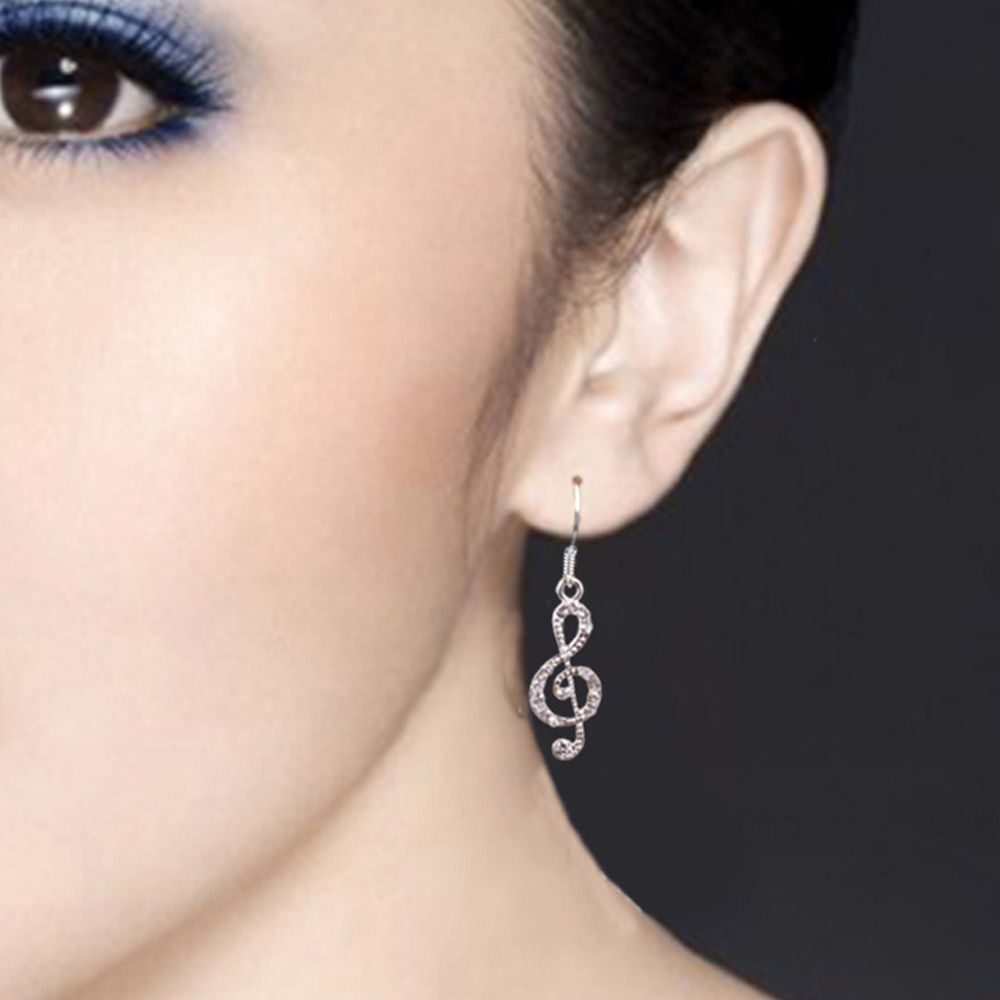 Hoa Tai Hình Nốt Nhạc Thời Trang Dành Cho Nữ