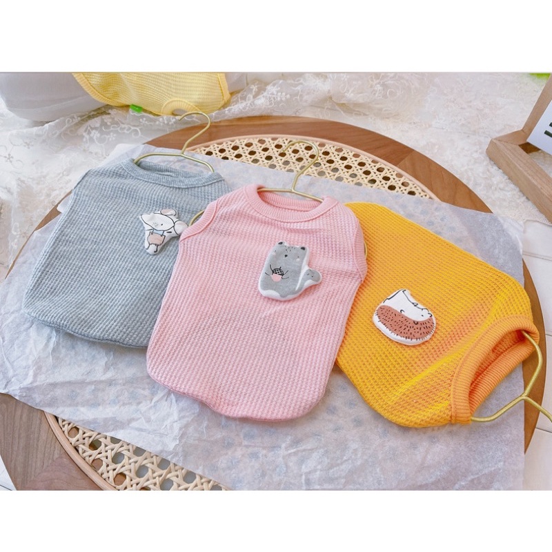 Áo nỉ cho chó mèo con size bé, thú cưng nhỏ dưới 1,5kg, size xxs, áo size siêu nhỏ