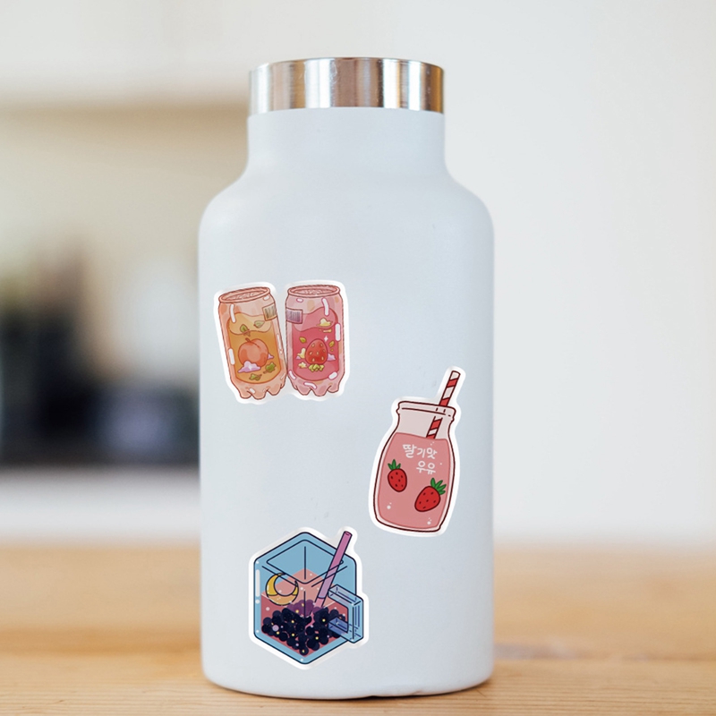 Set 50 Miếng Dán Nước Uống Hình Graffiti
