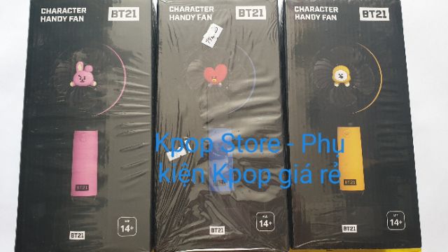Handy fan BT21 BTS offical