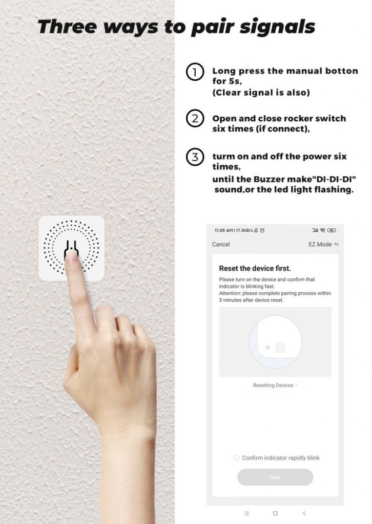 【Ready stock】 16A MINI Wifi Smart Switch Timer Wireless Switches Smart Home Automation Compatible with Tuya Alexa Google Home 『Doom 』