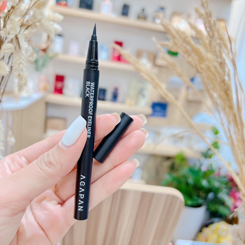 Kẻ Mắt Chống Nước Agapan Waterproof Black Liner
