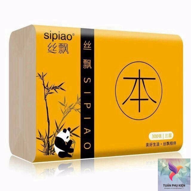 Giấy Ăn Gấu Trúc SIPIAO  1 Gói Giấy Ăn Gấu Trúc SIPIAO  Hàng Nội Địa Loại 1 Siêu Mềm Siêu Dai - bb.case99