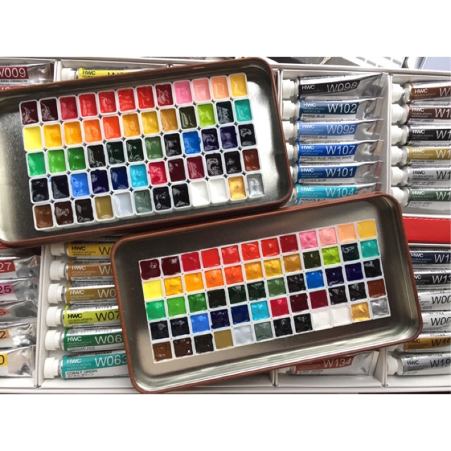 [Pocket Holbein] ✨Holbein set 60 màu✨