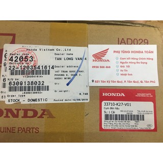 ĐÈN HẬU AB 2013 > 2015 ZIN HONDA