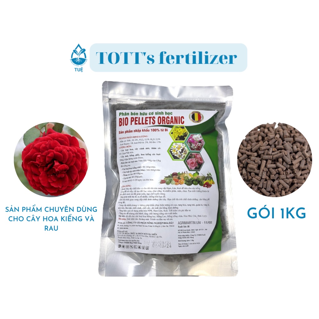 PHÂN HỮU CƠ BỈ GÓI 500g