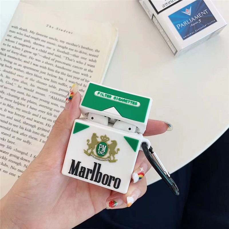 Vỏ Bọc Hộp Sạc Tai Nghe Airpods 1 / 2 Bằng Silicone Chống Trượt Hình Hoạt Hình Ngộ Nghĩnh | BigBuy360 - bigbuy360.vn