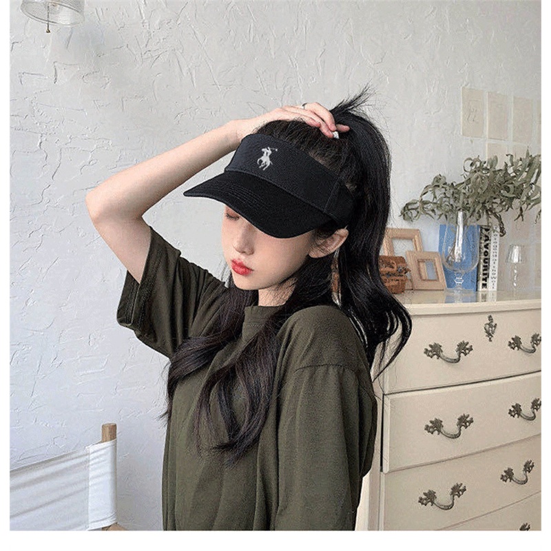 Còn Hàng!Mũ Lưỡi Trai Hở Chóp Thêu Chữ Phong Cách Thể Thao Thời Trang Unisex