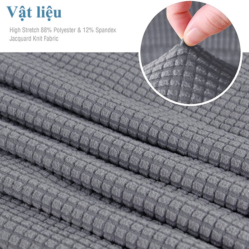 Vỏ bọc ghế sofa 2 / 3 / 4 chỗ bọc sofa bed ngồi không tay vịn bọc sofa vải bọc ghế sofa giường