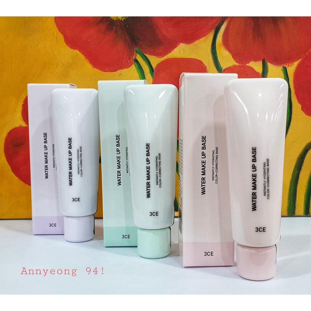 Kem Lót Điều Chỉnh Màu Da 3CE Water Make Up Base 45ml